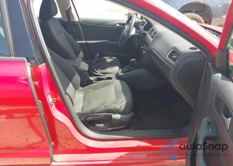 2012 Volkswagen Jetta 2.0L S z USA, uszkodzony, nr VIN 3VW2K7AJXCM353542